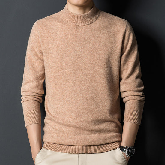 Pull Homme Ajusté Classique – 12 Couleurs