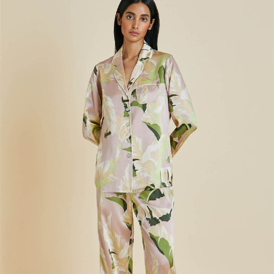 Pyjama Femme Soie Vêtements Maison – Ensemble Nuit Luxe Satin