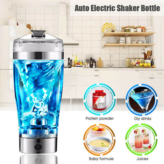 Shaker Électrique Protéine USB Rechargeable – Blender Portable Fitness