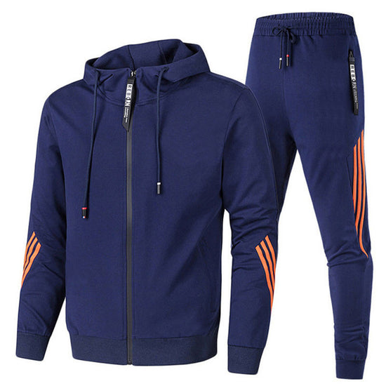 Ensemble Homme Sport Loisir Printemps Automne – Survêtement Casual Confort