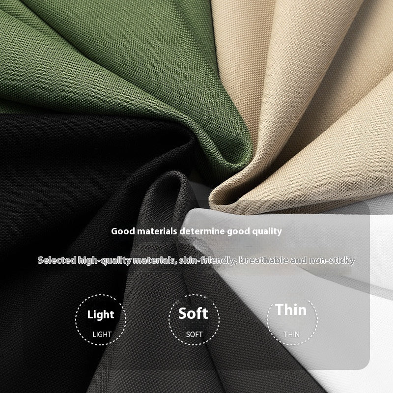 Polo Premium Zip Homme - Coton Longues Fibres