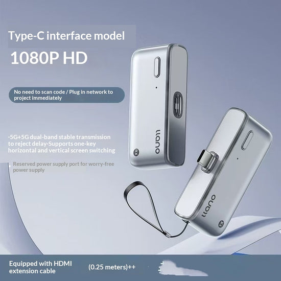 Boîtier Mirroring Sans Fil Type-C HDMI – Green Giant Screen Display Conférence PC